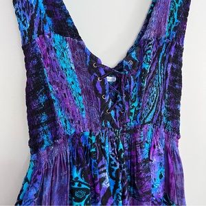 Colourful summer dress